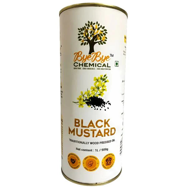 Wood Pressed Black Mustard Oil
