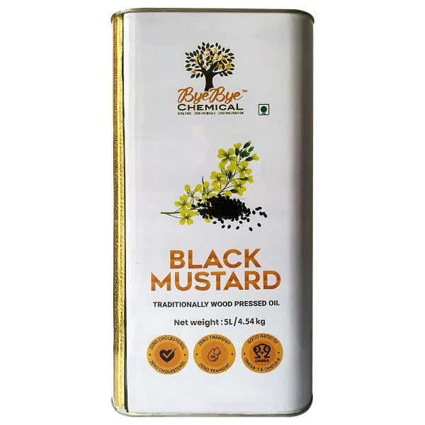 Wood Pressed Black Mustard Oil