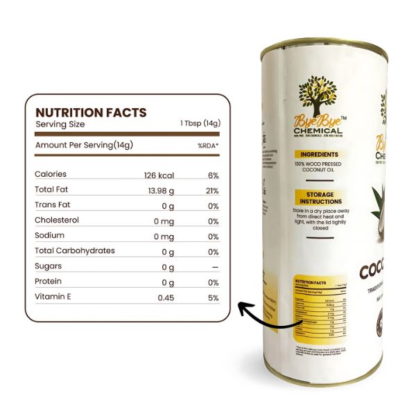 Wood Pressed Coconut Oil
