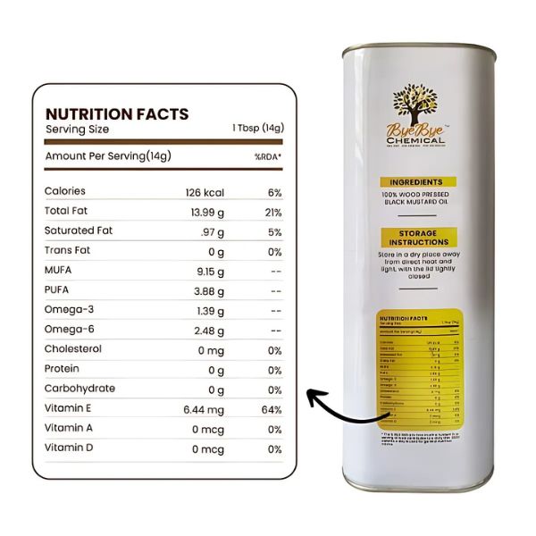 Wood Pressed Black Mustard Oil