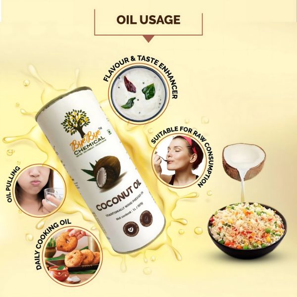 Wood Pressed Coconut Oil