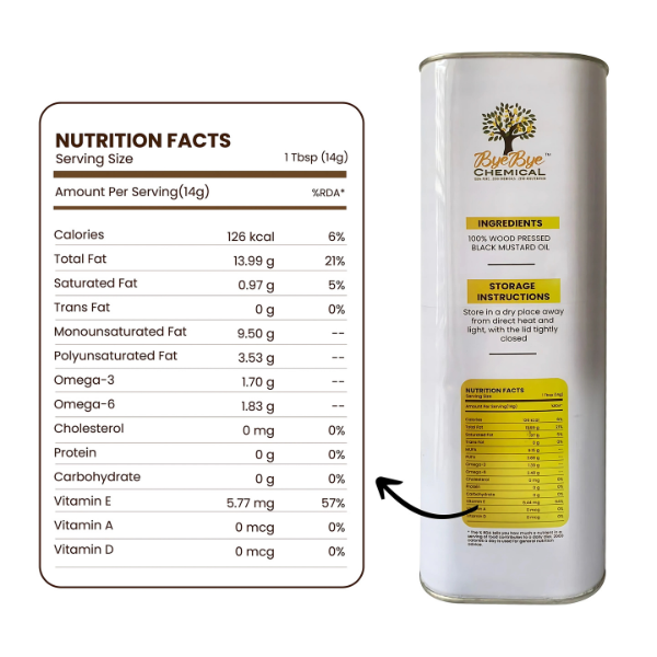 Wood Pressed Yellow Mustard Oil
