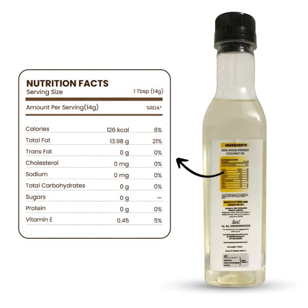 Wood Pressed Coconut Oil