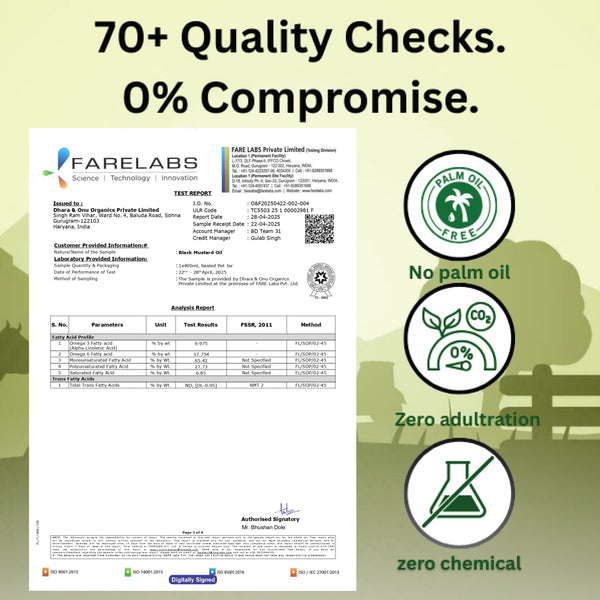 Wood Pressed Black Mustard Oil