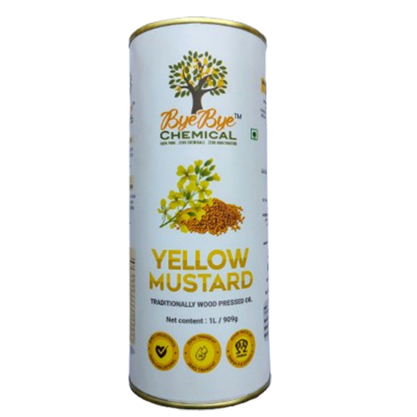 Wood Pressed Yellow Mustard Oil